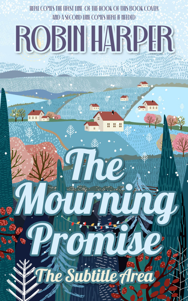 Front view of Botticelli #15671 - Premade Literary Fiction Book Cover