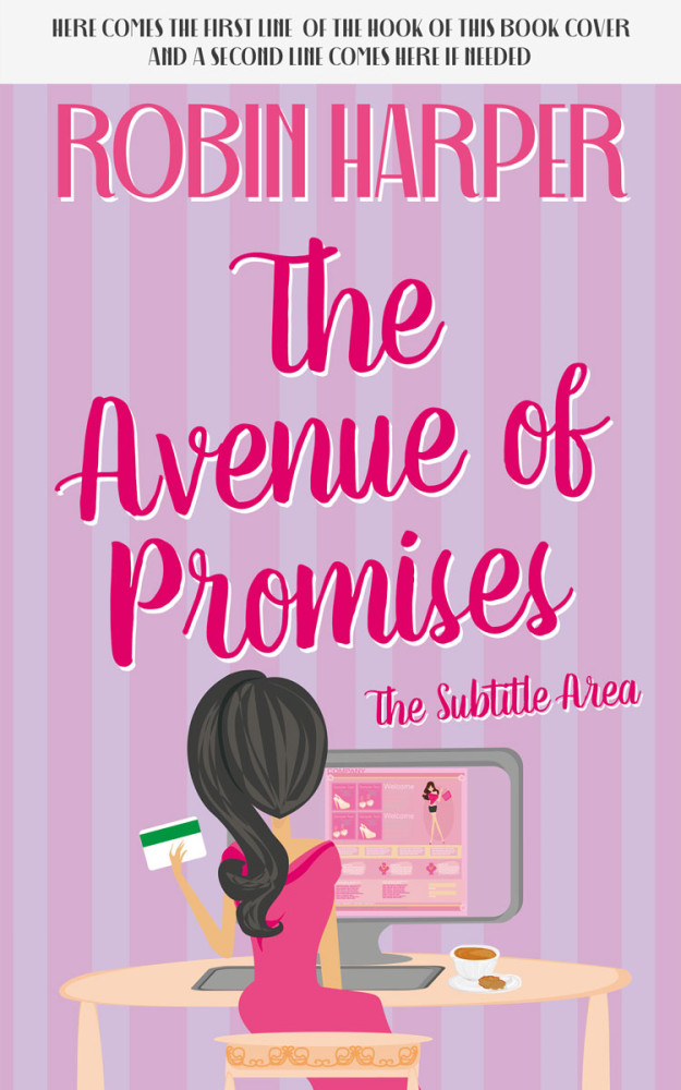 Front view of Thistle #15680 - Premade Business Book Cover