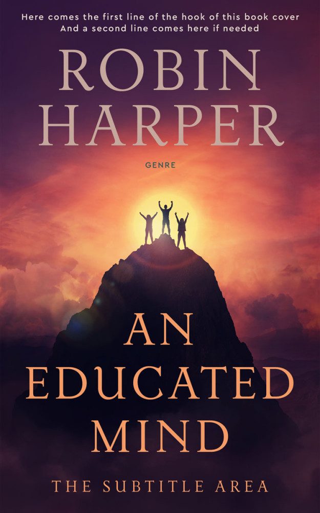 Front view of Japonica #15709 - Premade Self-Improvement & Self-Help Book Cover