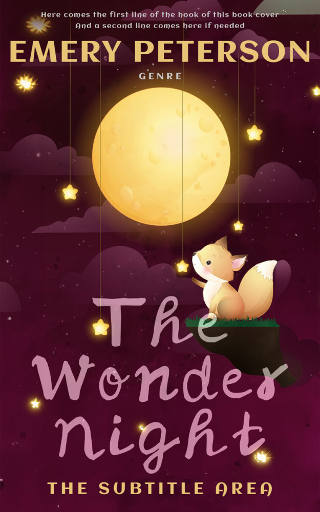 Front view of Paco #15744 - Premade Fantasy Book Cover