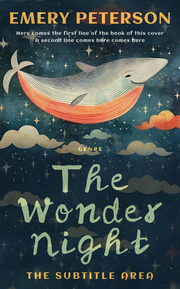 Front view of Indian Khaki #15747 - Premade Fantasy Book Cover