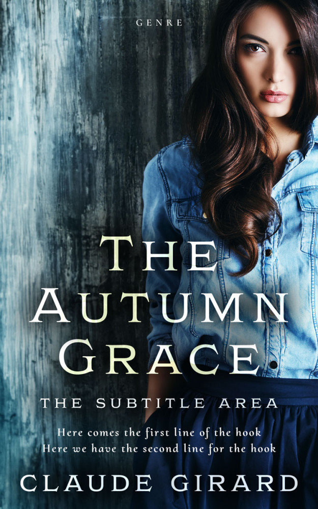 Front view of Mirage #15825 - Premade Chick Lit Book Cover