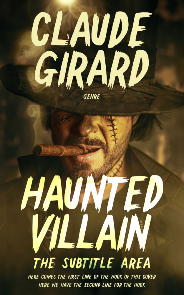 Front view of Mikado #15888 - Premade Fantasy Book Cover