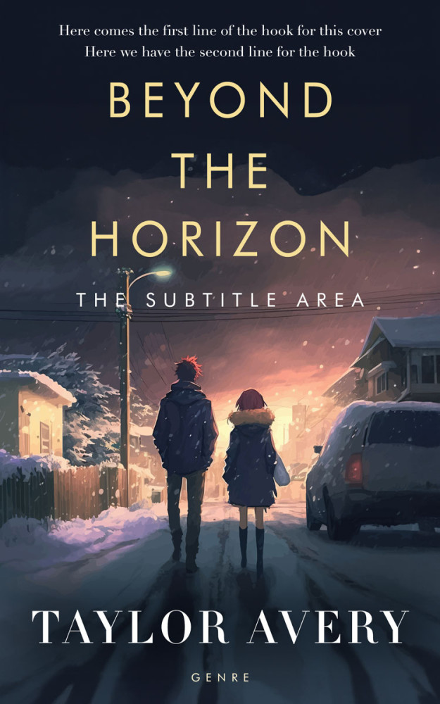 Front view of Charade #15900 - Premade Teen & Young Adult Book Cover