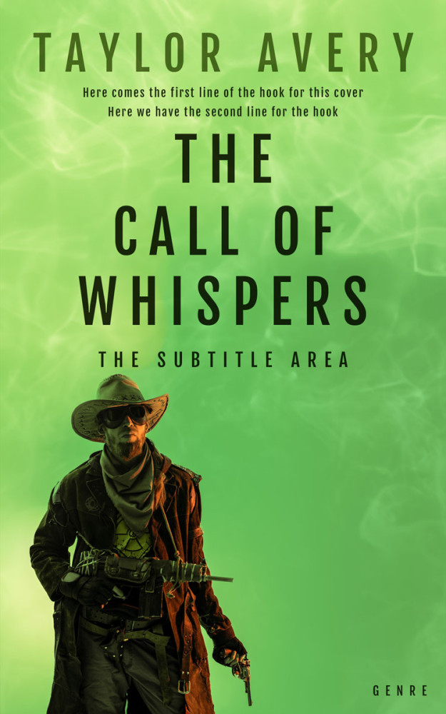 Front view of Mantis #15910 - Premade Apocalyptica Book Cover