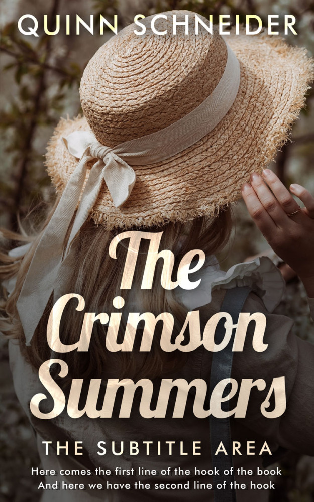 Front view of Birch #15962 - Premade Historical Book Cover