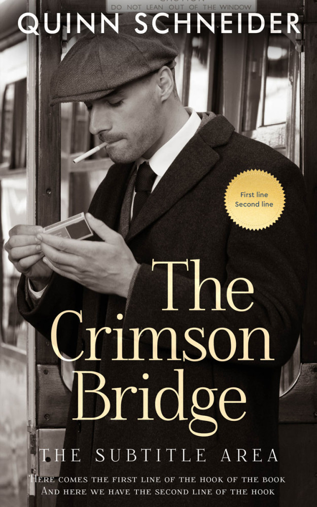 Front view of Soft Amber #15973 - Premade Mystery & Thriller & Suspense Book Cover