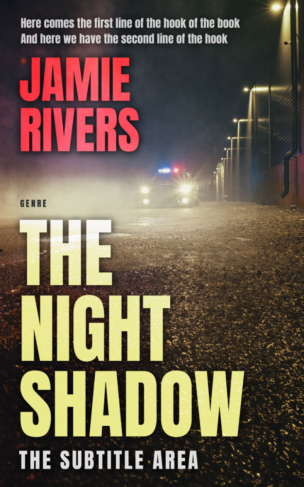 Front view of Calico #15992 - Premade Mystery & Thriller & Suspense Book Cover