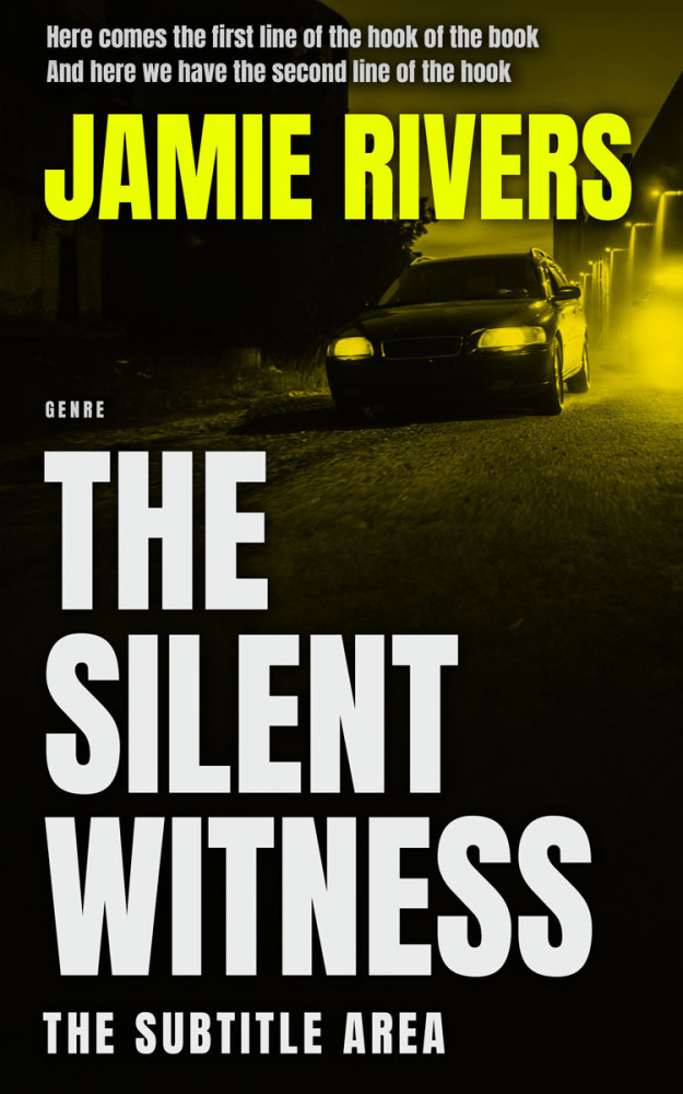 Front view of Green Waterloo #15998 - Premade Mystery & Thriller & Suspense Book Cover