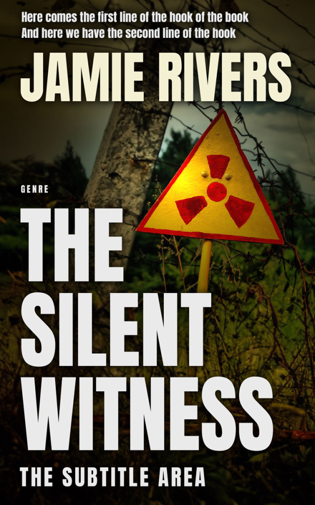 Front view of Mikado #15999 - Premade Apocalyptica Book Cover