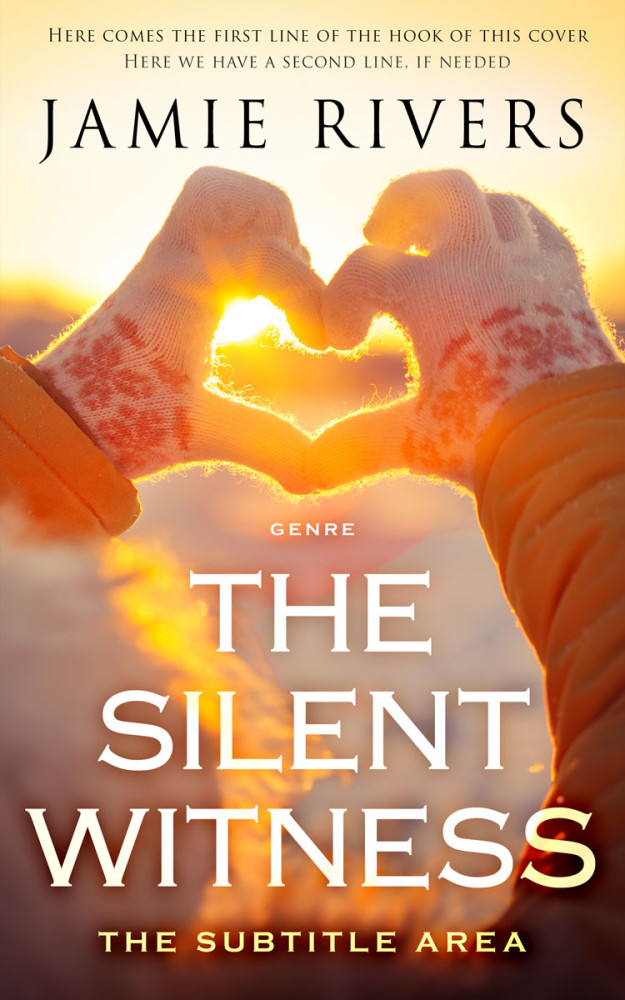 Front view of Antique Brass #16010 - Premade Romance Book Cover