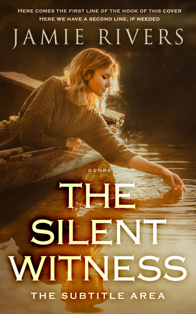 Front view of Bronze #16013 - Premade Romance Book Cover