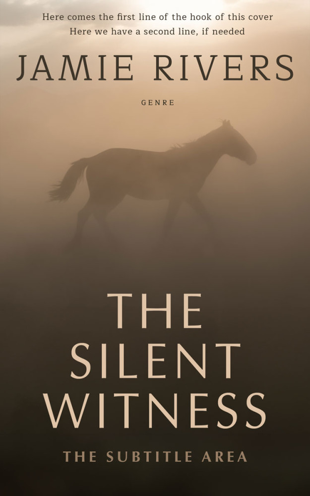 Front view of Mondo #16017 - Premade Western Book Cover | BookCoverZone