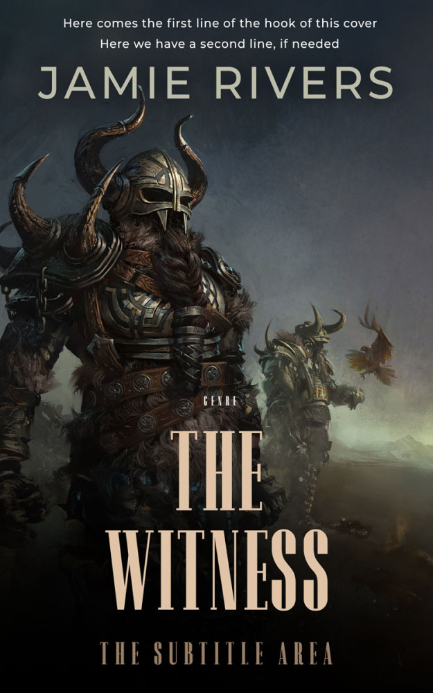 Front view of Heavy Metal #16019 - Premade Historical Book Cover