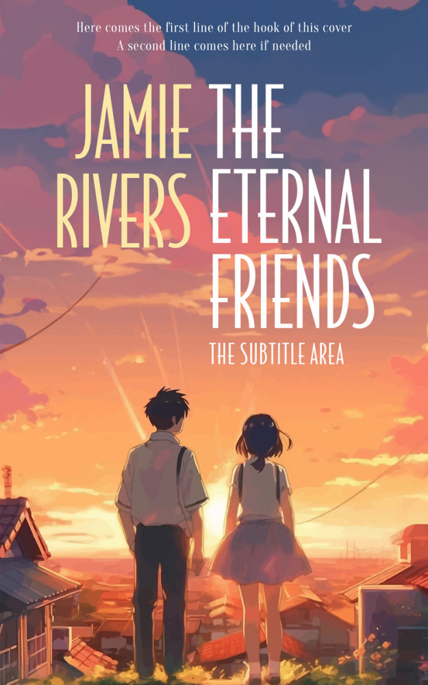 Front view of Contessa #16061 - Premade Romance Book Cover