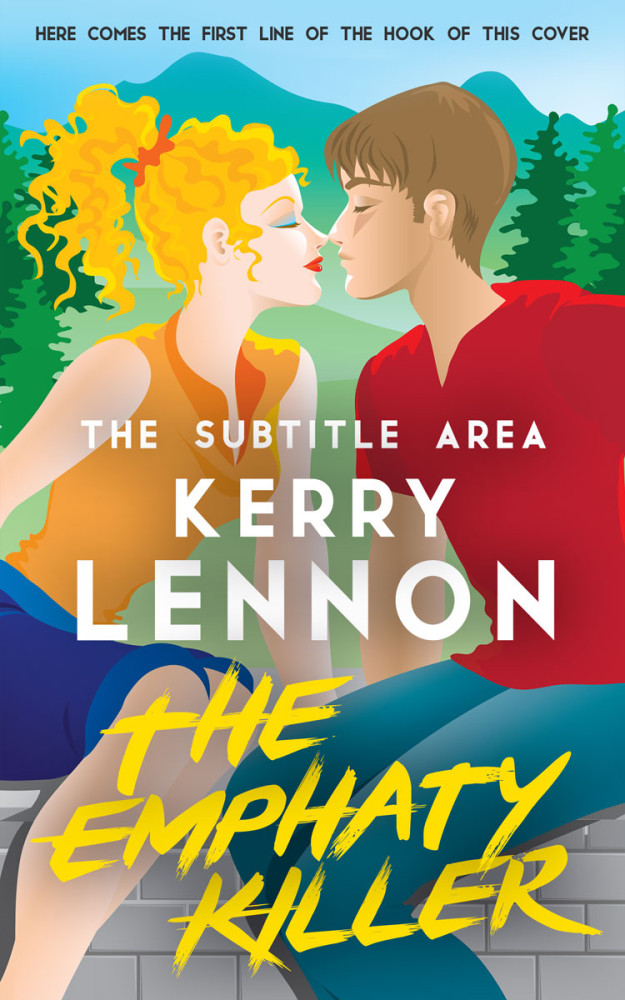 Front view of Hillary #16089 - Premade Romance Book Cover