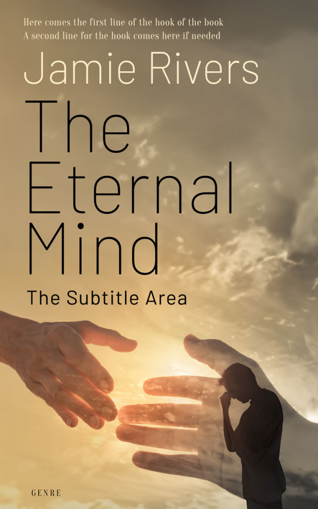 Front view of Sandal #16092 - Premade Religion & Spirituality Book Cover