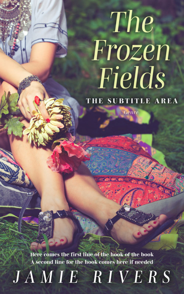 Front view of Abbey #16128 - Premade Romance Book Cover