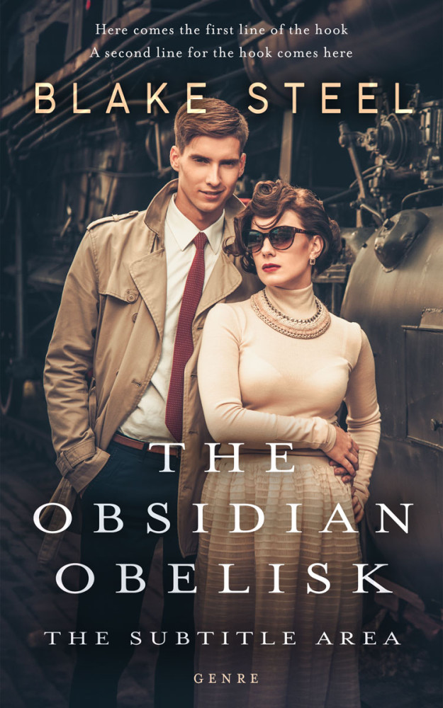 Front view of Sorrell Brown #16148 - Premade Romance Book Cover