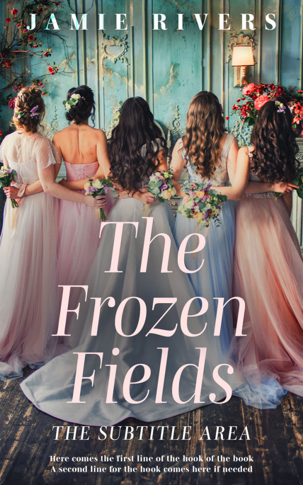 Front view of Abbey #16157 - Premade Chick Lit Book Cover