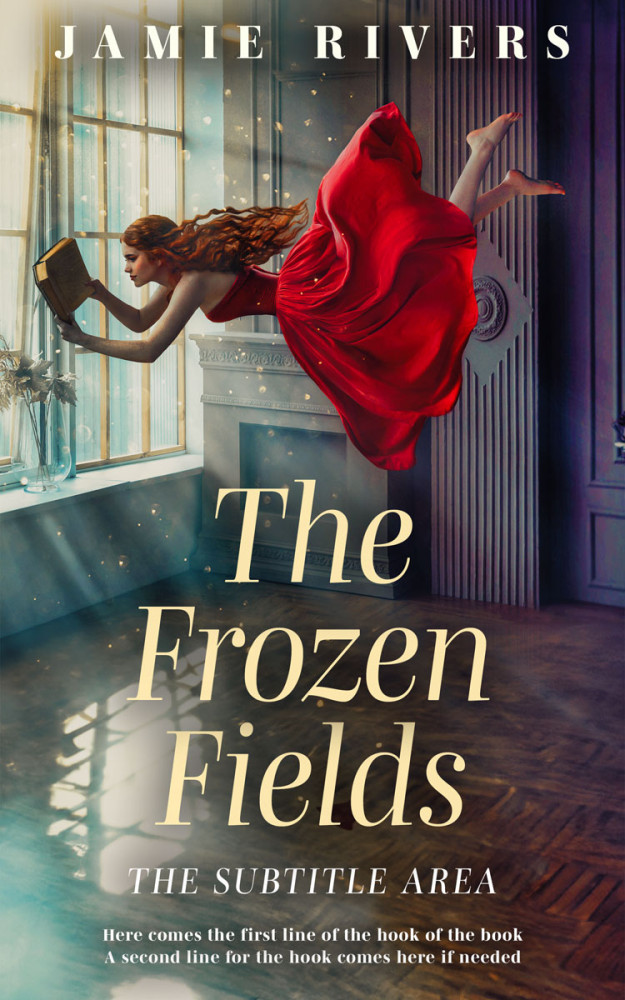 Front view of Tundora #16159 - Premade Surreal Book Cover