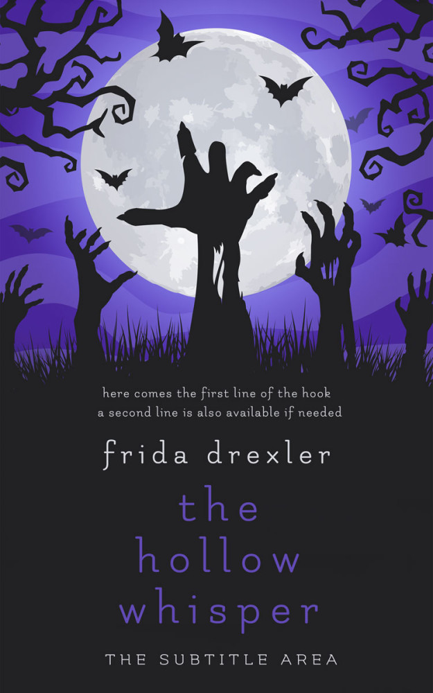 Front view of Baltic Sea #16192 - Premade Horror Book Cover