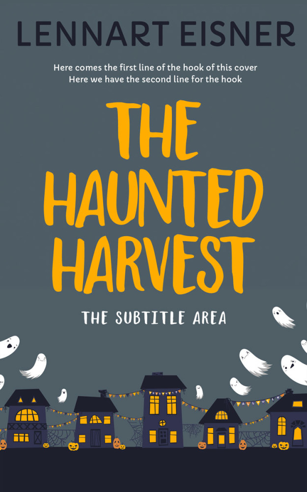 Front view of River Bed #16200 - Premade Horror Book Cover