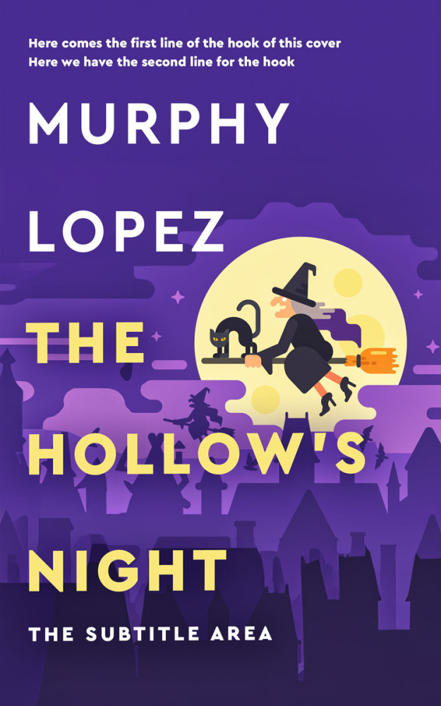 Front view of Minsk #16211 - Premade Fantasy Book Cover