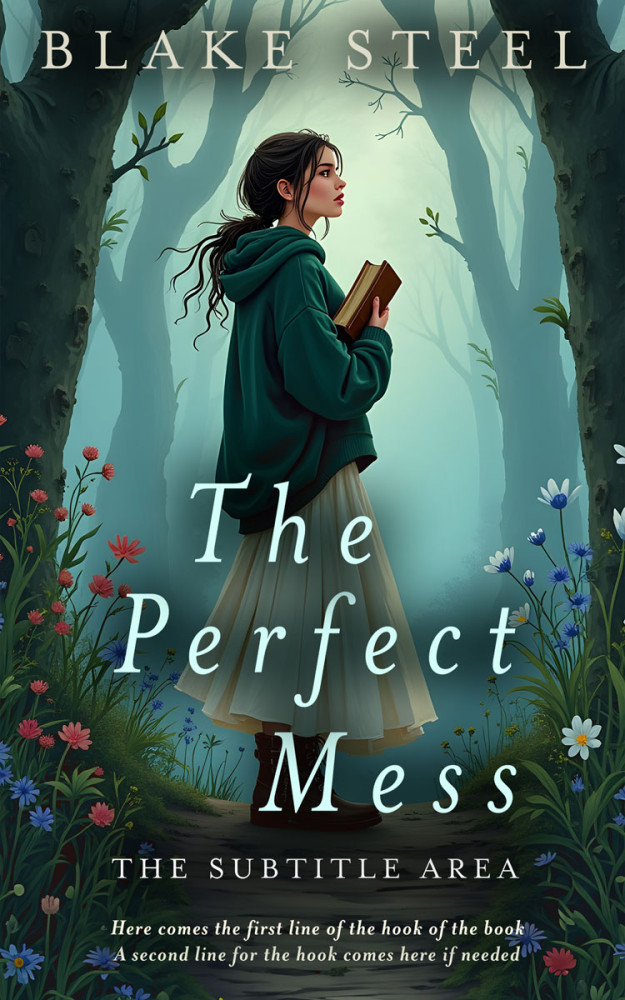 Front view of Outer Space #16268 - Premade Mystery & Thriller & Suspense Book Cover