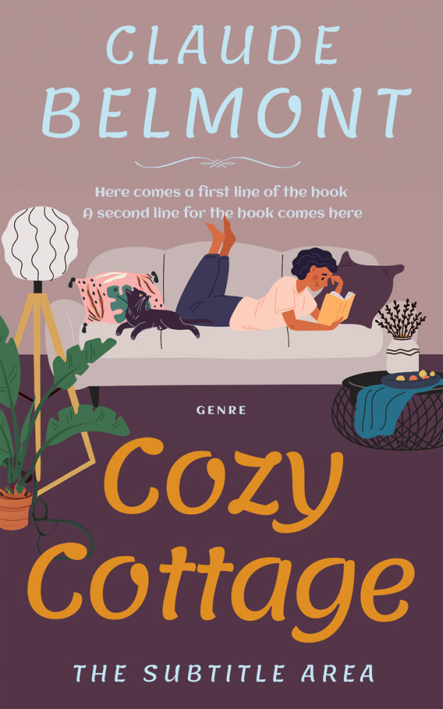 Front view of Thatch #16275 - Premade Health & Mind & Body Book Cover