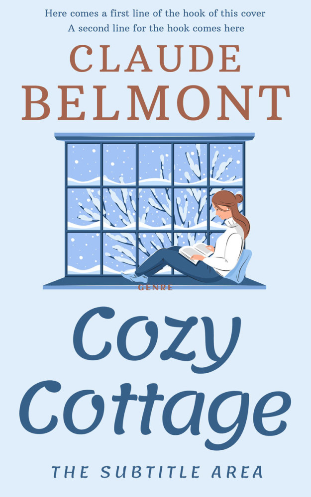 Front view of Selago #16276 - Premade Self-Improvement & Self-Help Book Cover