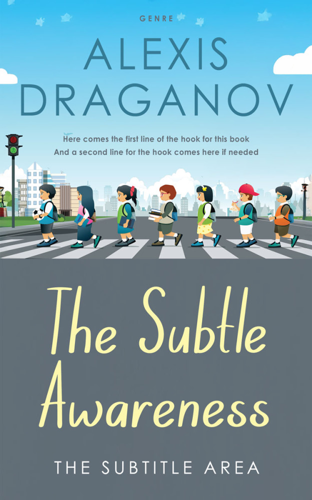 Front view of Nevada #16354 - Premade Education Book Cover