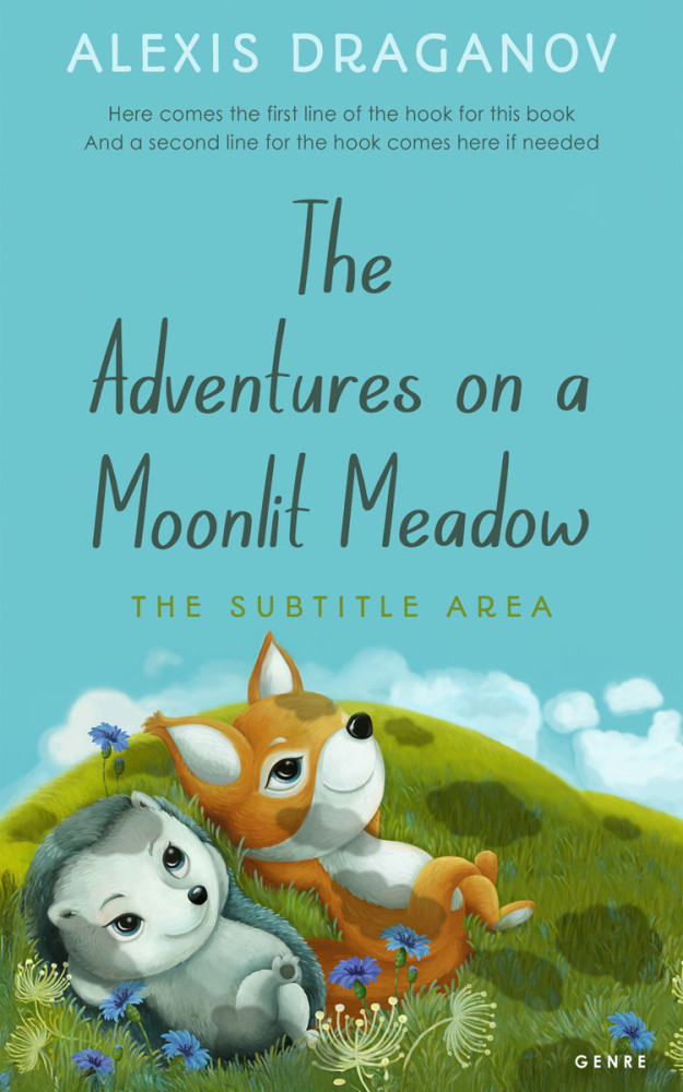 Front view of Half Baked #16375 - Premade Nature Book Cover