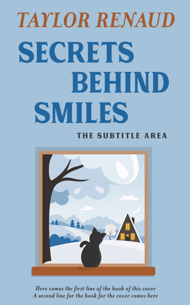 Front view of Pigeon Post #16384 - Premade Chick Lit Book Cover