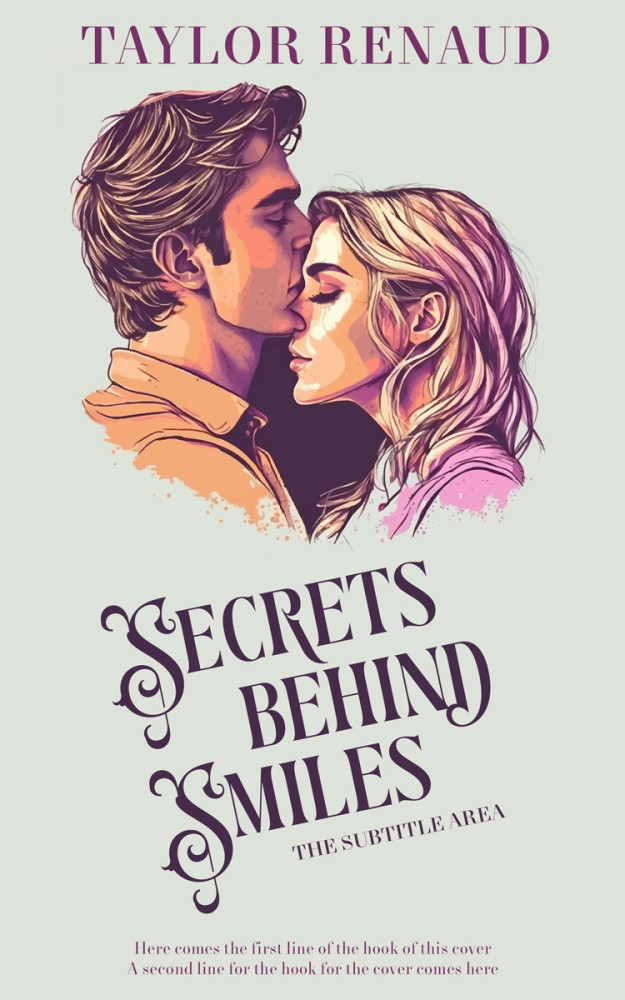 Front view of Moon Mist #16395 - Premade Romance Book Cover