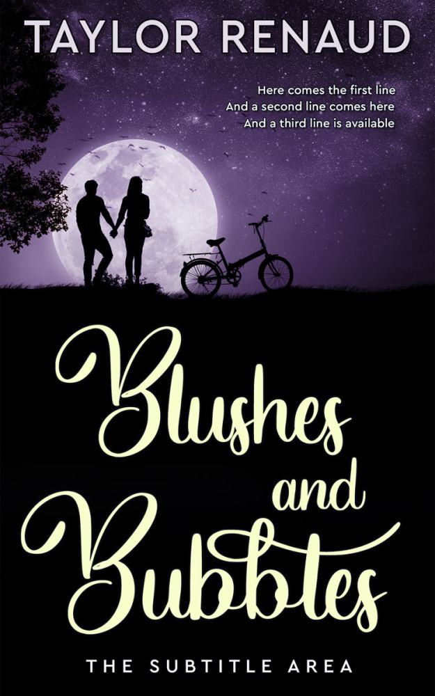 Front view of Moon Mist #16417 - Premade Romance Book Cover