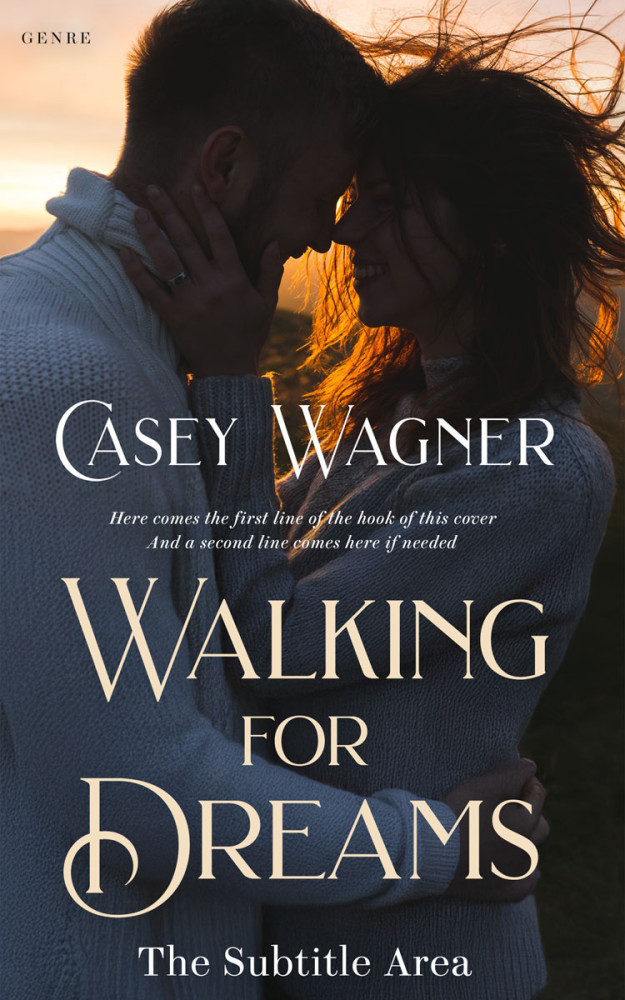 Front view of Shark #16469 - Premade Romance Book Cover