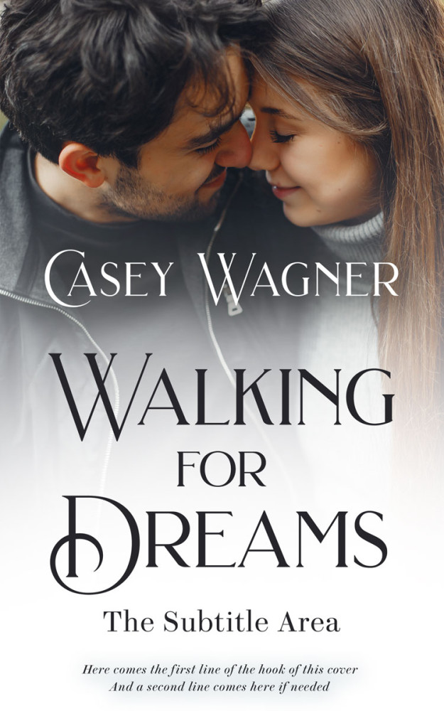 Front view of Masala #16471 - Premade Romance Book Cover