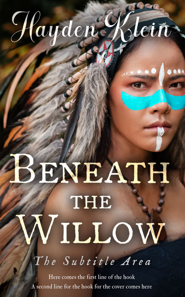 Front view of Mondo #164904 - Premade Western Book Cover