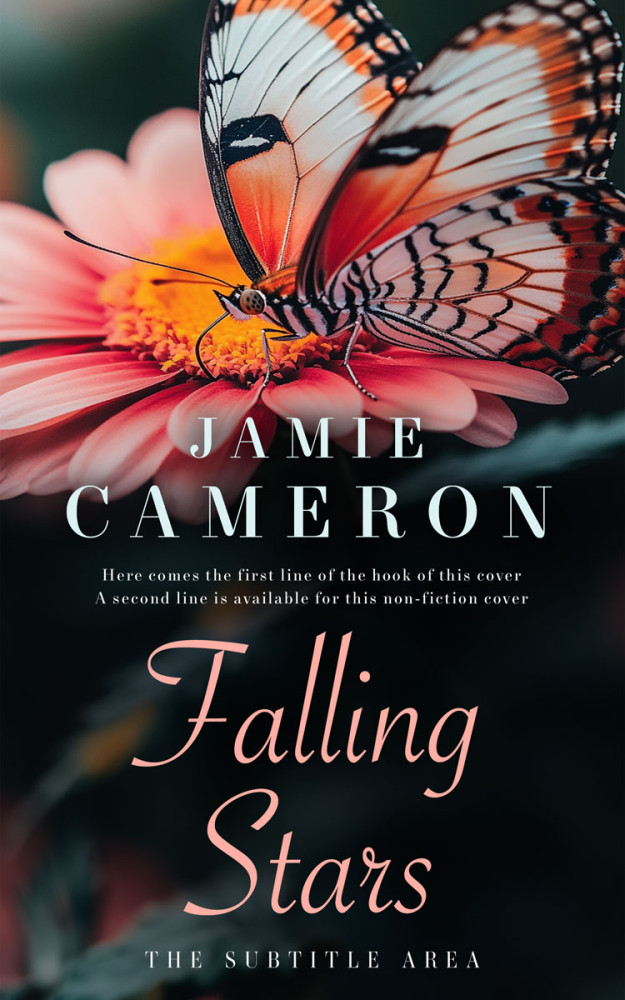 Front view of Shark #16500 - Premade Poetry Book Cover