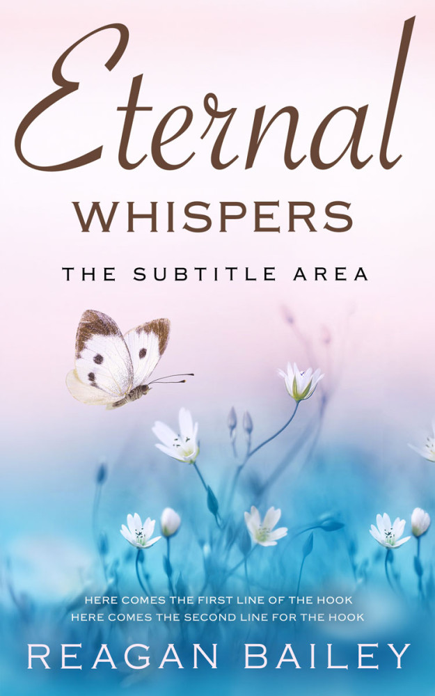 Front view of Steel Blue #16507 - Premade Poetry Book Cover | BookCoverZone