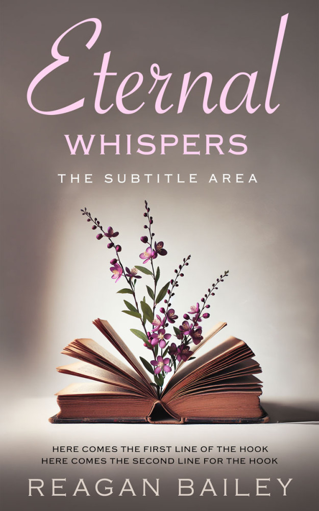 Front view of Americano #16508 - Premade Poetry Book Cover