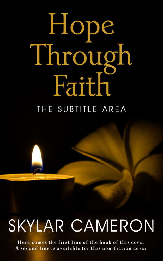 Front view of Night Rider #16517 - Premade Mystery & Thriller & Suspense Book Cover