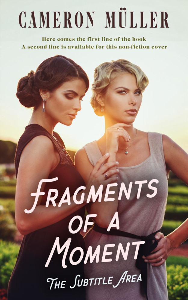 Front view of Moon Mist #16526 - Premade Chick Lit Book Cover