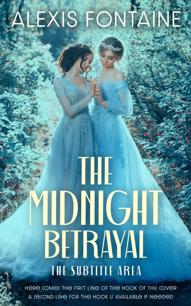 Front view of Wedgewood #16546 - Premade Fantasy Book Cover