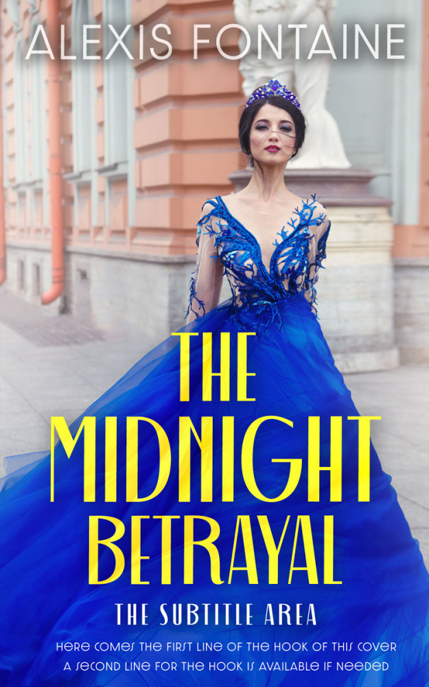 Front view of Torea Bay #16547 - Premade Chick Lit Book Cover