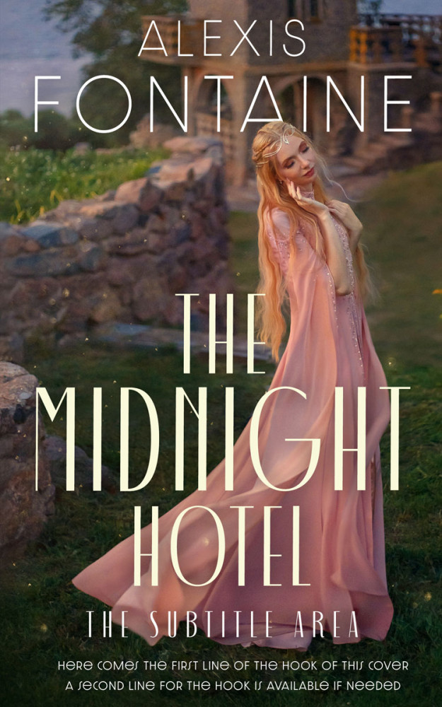 Front view of Armadillo #16551 - Premade Fantasy Book Cover