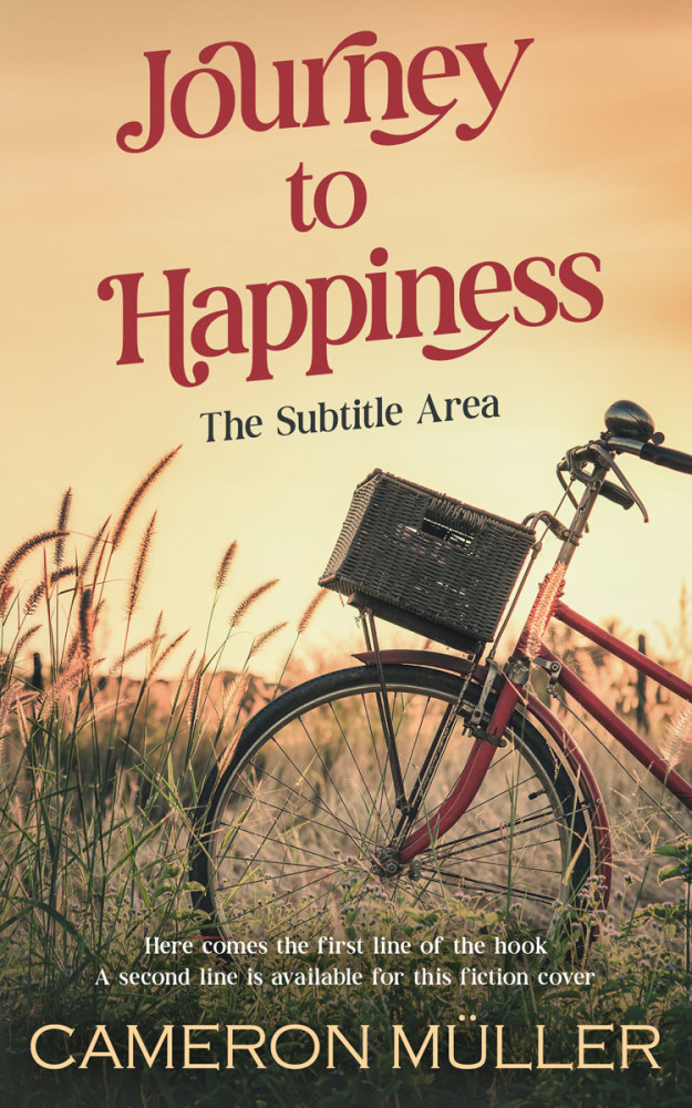 Front view of Brandy #16575 - Premade Romance Book Cover