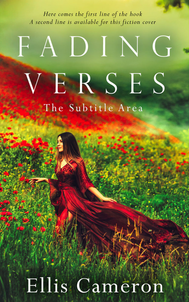 Front view of Woodland #16608 - Premade Fantasy Book Cover