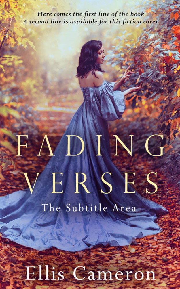 Front view of Ferra #16609 - Premade Romance Book Cover